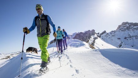 Schneeschuhwanderung Gottesacker (1) (c) Dominik Berchtold - Kleinwalsertal Tourismus eGen Fotograf Dominik Berchtold