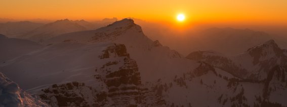Der Tag geht zu Ende