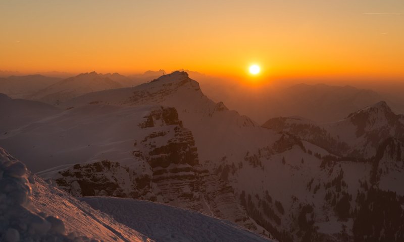 Kleinwalsertal Blick bis Saentis André Tappe (c) André Tappe - Kleinwalsertal Tourismus eGen   Fotograf  André Tappe