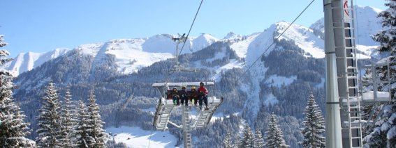 Mit der Heubergbahn geht es nach oben (c)  - Oberstdorf Kleinwalsertal Bergbahnen