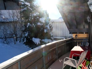 Ihr Balkon im Sonnenschein