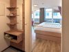 Blick ins Wohn-Schlafzimmer
