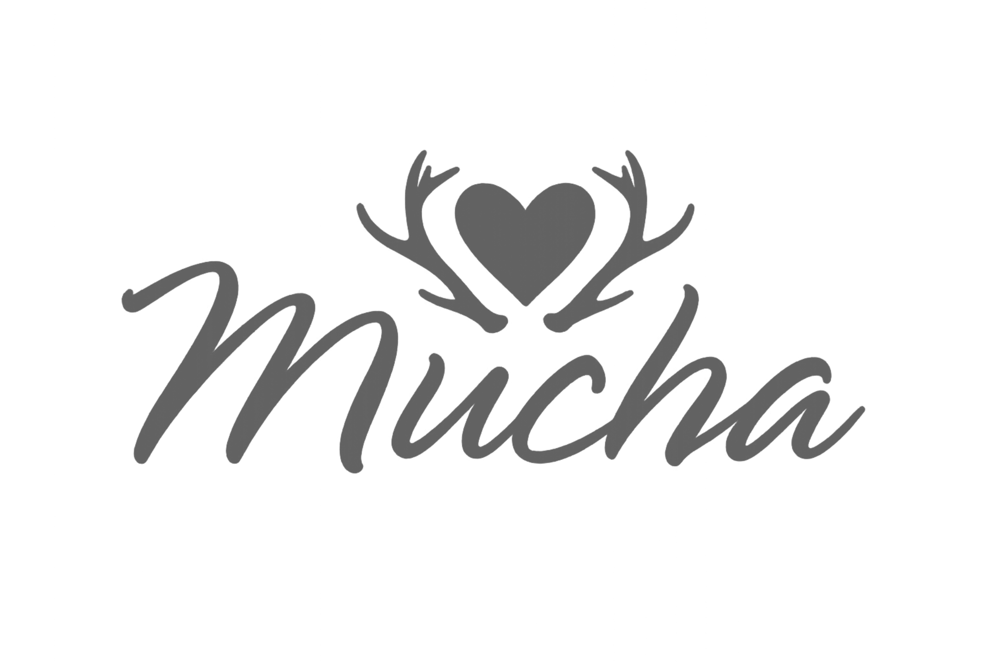 Logo mucha gray clean