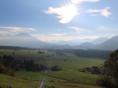 Ausblick-Berge