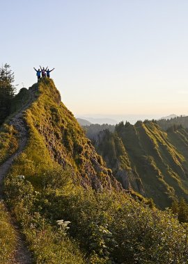 Beeindruckende Gratwanderung