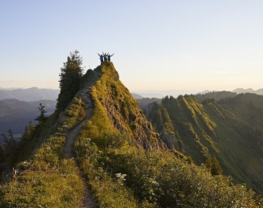 Beeindruckende Gratwanderung