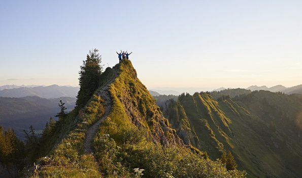 Beeindruckende Gratwanderung
