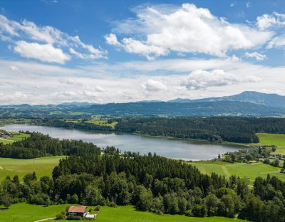 Landsitz Rocky Docky mit Niedersonthofener See