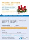 Bestellformular der Lebenshilfe Kempten für Kränze und Gestecke zur Weihnachtszeit. Kranzverkauf 2022