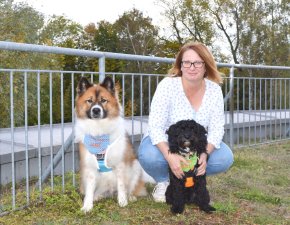 Ulrike Fohrer und ihre Schulhunde