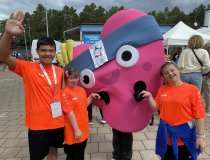 Mehrere Schülerinnen und Schüler der Tom-Mutters-Schule machten bei den Special Olympics Landesspielen in Erlangen 2025 mit.