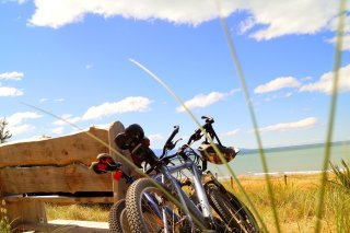 Der Duracher Bürgermeister Gerhard Hock und seine Tochter fahren mit dem Fahrrad nach Frankreich und sammeln dabei Spenden für die Lebenshilfe Kempten und eine französische Organisation.
