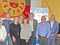 Die Geschäftsführung und der Vorstand der Lebenshilfe Kempten inkl. des Ehrenvorsitzenden v. l. n. r.: Benjamin Fackler (Geschäftsführer), Christine Lüddemann (Geschäftsführerin), Marcus Herschel (Beisitzer), Claudia Fornell (Beisitzerin), Waltraud Bickel (2. Vorsitzende), Marlies Wehn (Beisitzerin), Dr. Hermann Grimminger (Beisitzer), Bernhard Schmidt (1. Vorsitzender), Altlandrat Anton Klotz (Beisitzer), Susanne Jäger (Beisitzerin) und Klaus Meyer (Ehrenvorsitzender).