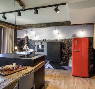 Küche Ferienwohnung  Maria Loretto
