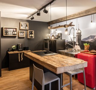 Küche Ferienwohnung Fuchs