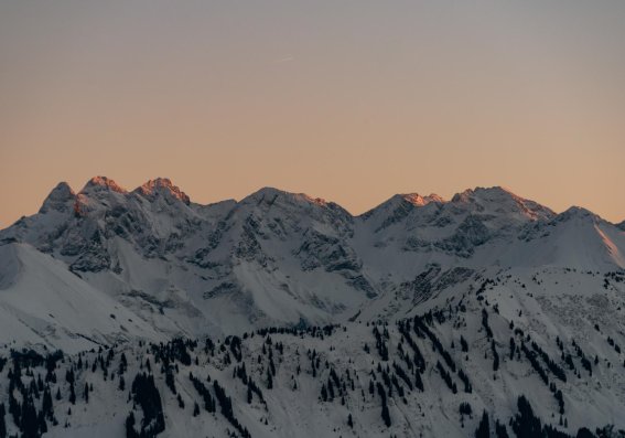 Winter in den Bergen