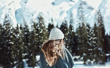Winterspaziergang in Oberstdorf