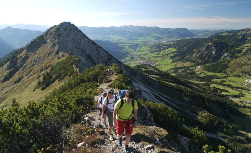 Bad Hindelang Tourismus Wolfgang B. Kleiner Wandern Iseler Oberjoch