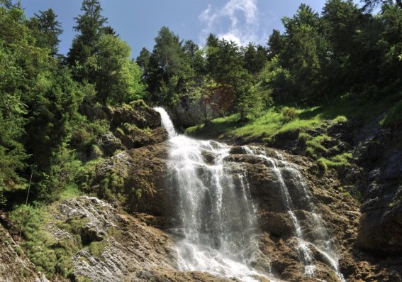 Bad Hindelang Tourismus Wolfgang B. Kleiner  Zipfelsfall Hinterstein