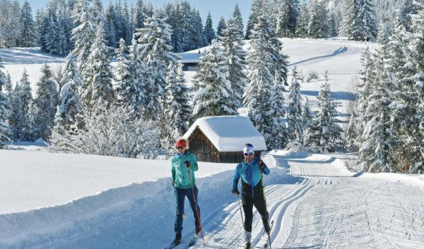 Bad Hindelang Tourismus Wolfgang B. Kleiner Langlaufen Oberjoch