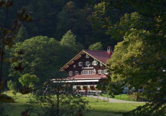 Bad Hindelang Tourismus Wolfgang B. Kleiner  Giebelhaus Hinterstein
