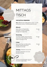 Mandala Mittagstisch KW 37