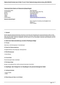 Sicherheits- und Ordnungswesen Veranstaltungen