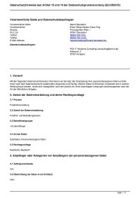 Hauptverwaltung Friedhofsverwaltung