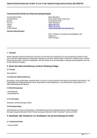 Hauptverwaltung Sitzungsdienst