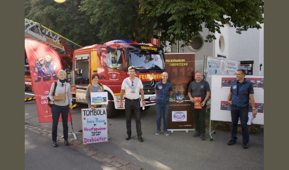Aktionstag Feuerwehr, Weltladen und Steuerungsgruppe