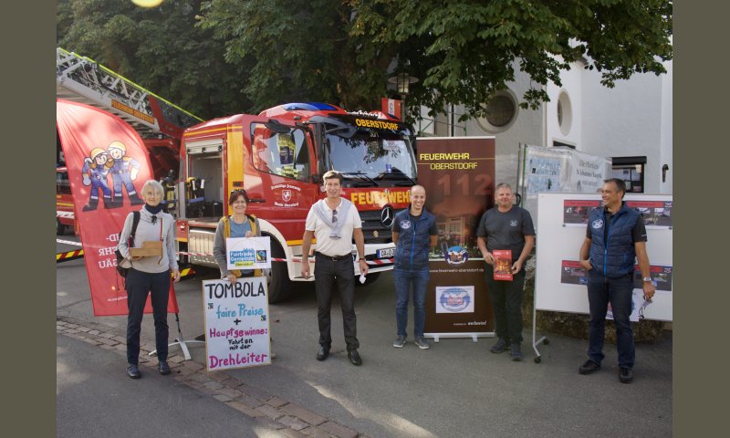 Aktionstag Feuerwehr, Weltladen und Steuerungsgruppe