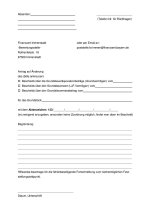 Antrag auf Änderung beim Finanzamt