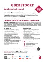 Ausbildung: Kaufleute für Tourismus und Freizeit