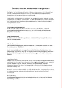 Karweidach Zusammenfassung Vertragsinhalte