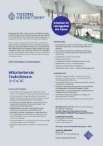 Stellenangebot Therme: Technik