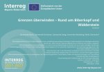 Projektplakat Grenzen überwinden