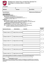 Daheim Pass/Mobil Pass Bestellformular Mitarbeiter 2026