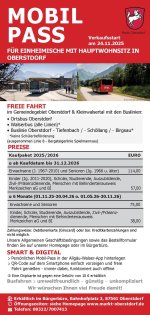 Mobil Pass Einheimische 2026