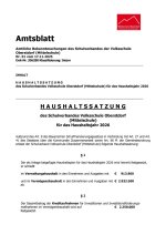 Amtsblatt Nr. 01/2025 vom 17.11.2025 Schulverband Volksschule Oberstdorf