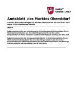 Amtsblatt Nr. 03/2025 vom 09.12.2025 Markt Oberstdorf