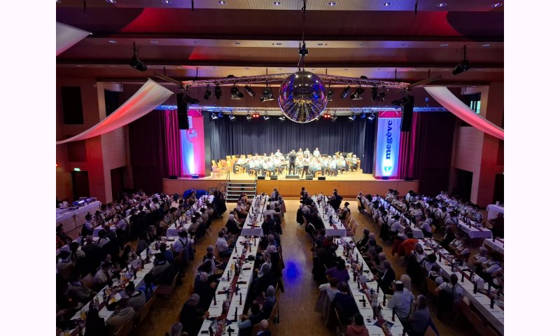 Jumelage Festsaal von oben