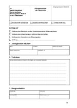 Antrag auf Abweichung/Befreiung/Ausnahme