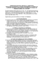 Satzung über die Herstellung von Garagen und Stellplätzen Lesefassung