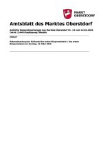 Amtsblatt Nr. 13/2026 vom 12.03.2026 Markt Oberstdorf
