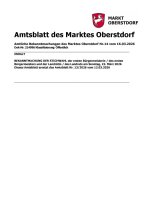 Amtsblatt Nr. 14/2026 vom 16.03.2026 Markt Oberstdorf