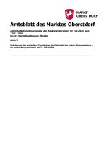 Amtsblatt Nr. 15/2026 vom 22.03.2026 Markt Oberstdorf