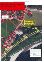 Halbseitige Sperrung Klammstraße bis 24.04.