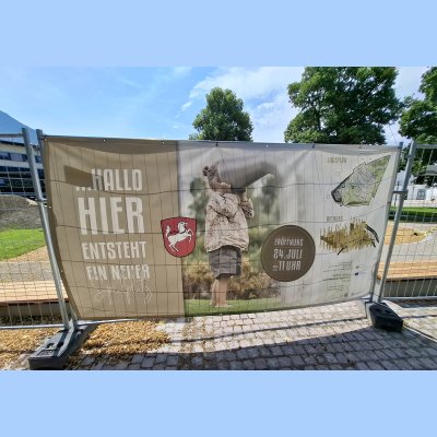 Hier entsteht ein neuer Spielplatz