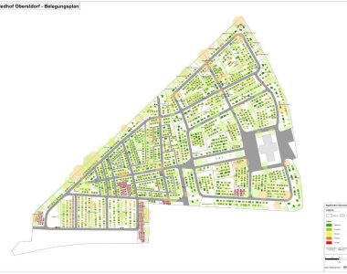 Lageplan Waldfriedhof Oberstdorf