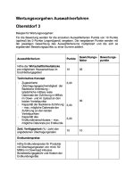 Auswahlverfahren Wertungsvorgehen